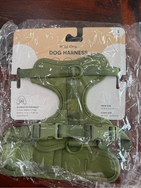 Olive Dog Harness - Adjustable Padded No-Pull Vest